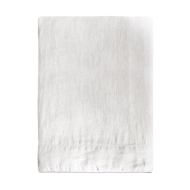 Essuyage issu du recyclage textile drap blanc coton - PAREDES
